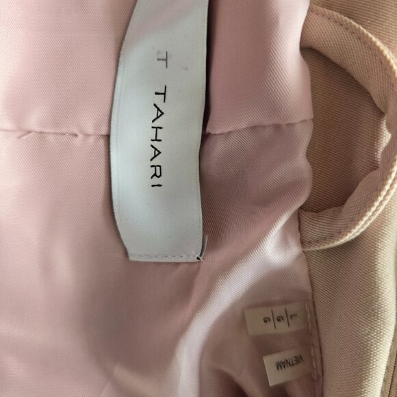T Tahari Sophie Single-Breasted Coat - Rose Quartz Pink - Picture 11 of 16